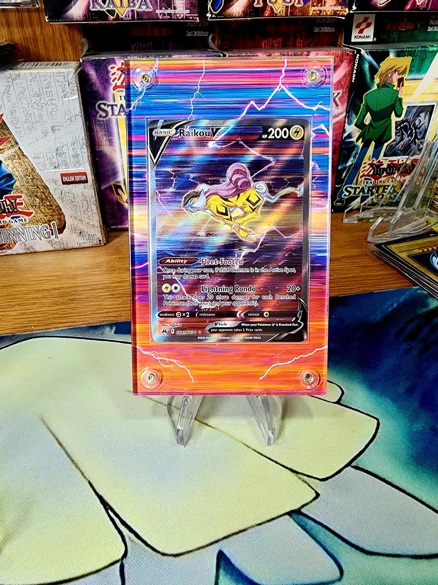 Pokemon Suicune Entei Raikou V GG38 GG36 GG41Crown Zenith Extended Artwork Cases