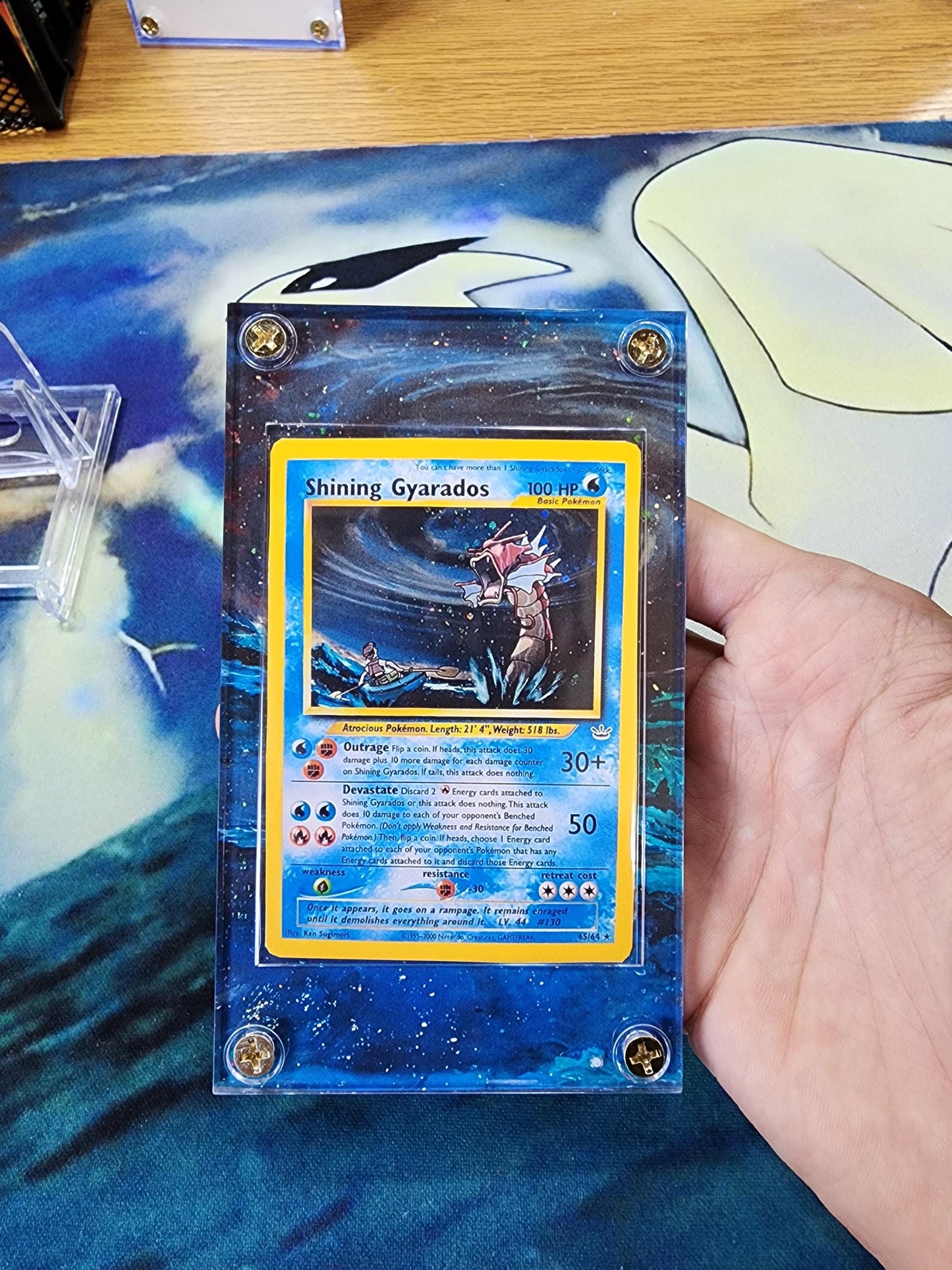 Pokemon Shining Gyarados Neo Revelation 65/64 Extended Artwork Case