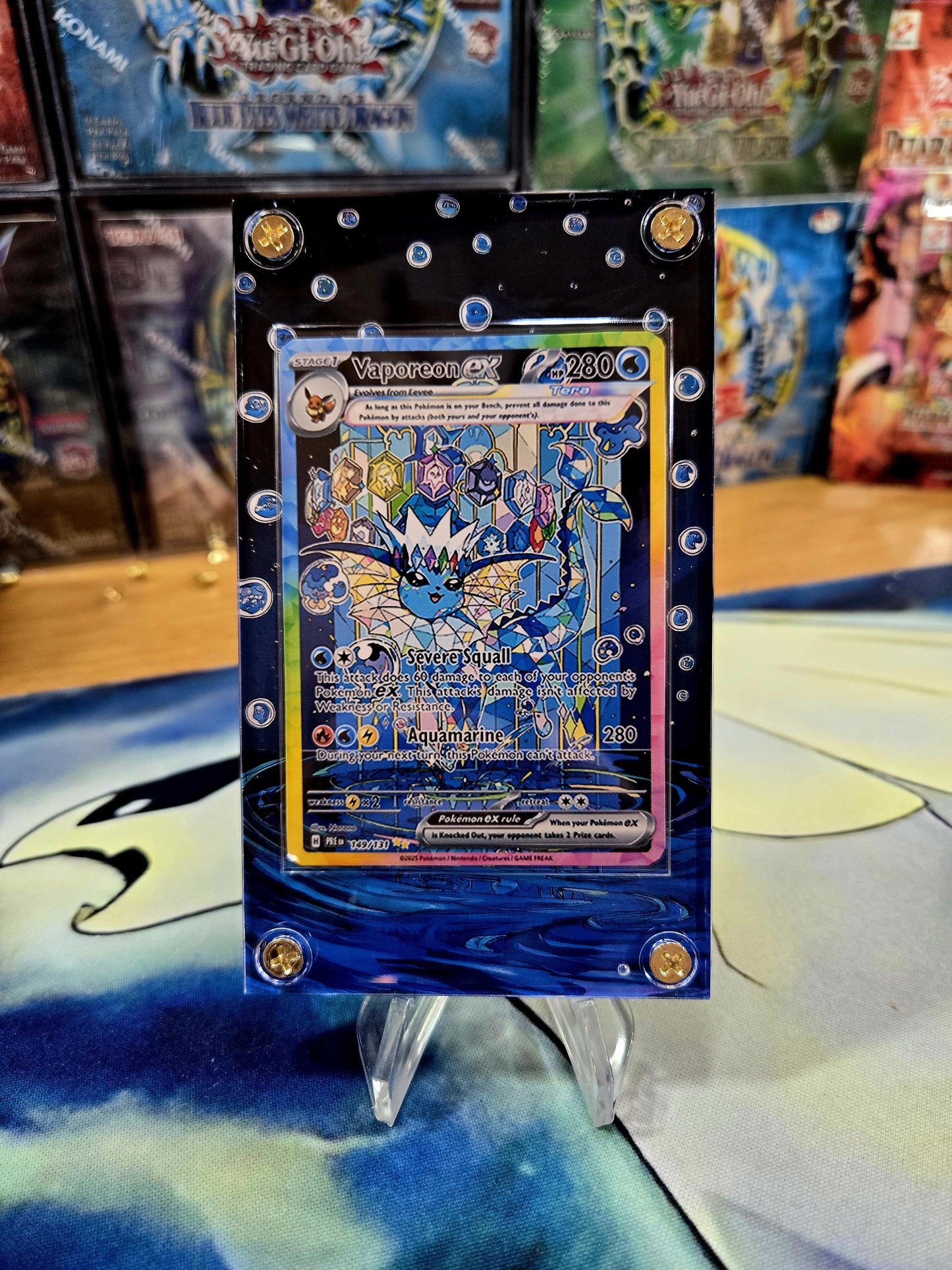 x3 Pokemon Card Jolteon, Vaporeon, Flareon EX SIR 146,149,153 Prismatic Evolutions Extended Artwork Cases