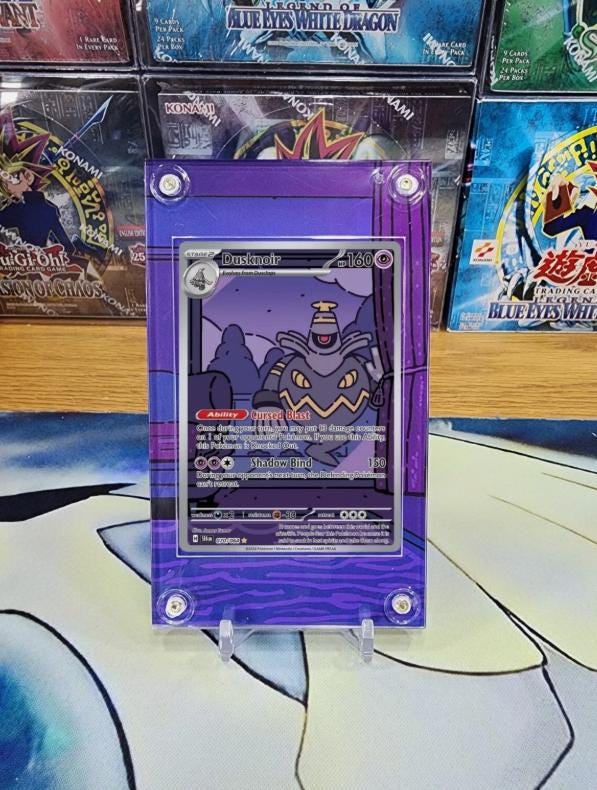 Pokemon Dusknoir IR 070/064 Shrouded Fable Custom Extended Artwork Case