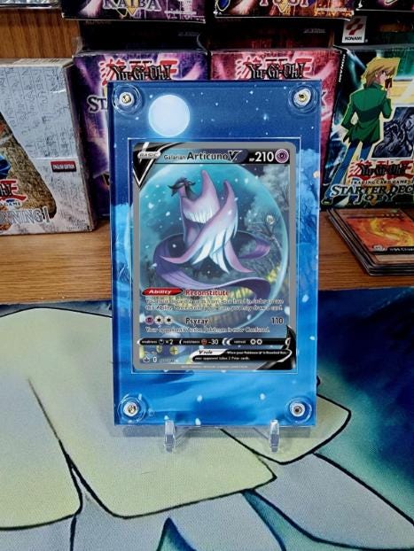 Pokemon Galarian Articuno V 170/198 Alt Art Extended Art Case