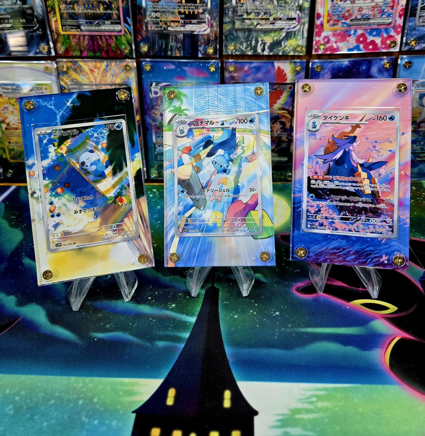 x9 Black & White Starter Set White Flare Extended Art Cases