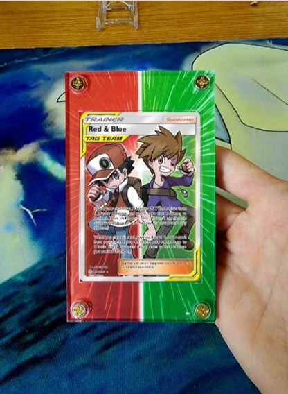 Pokemon Red & Blue Tag Team 234/236 Cosmic Eclipse Extended Artwork Case