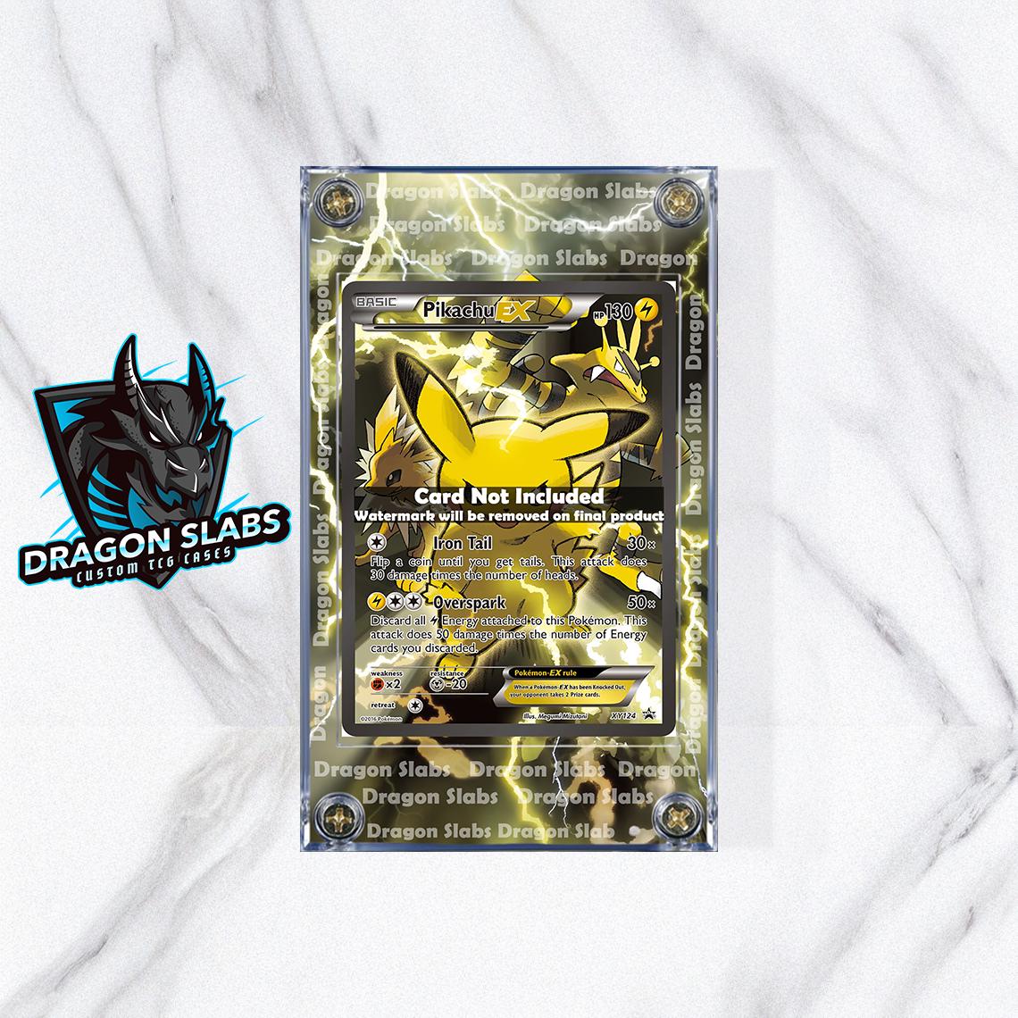 Pokemon Pikachu EX XY124 Promo Extended Artwork Case