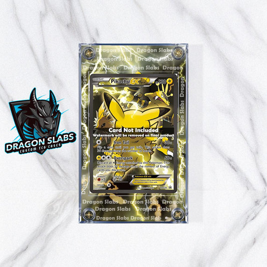 Pokemon Pikachu EX XY124 Promo Extended Artwork Case
