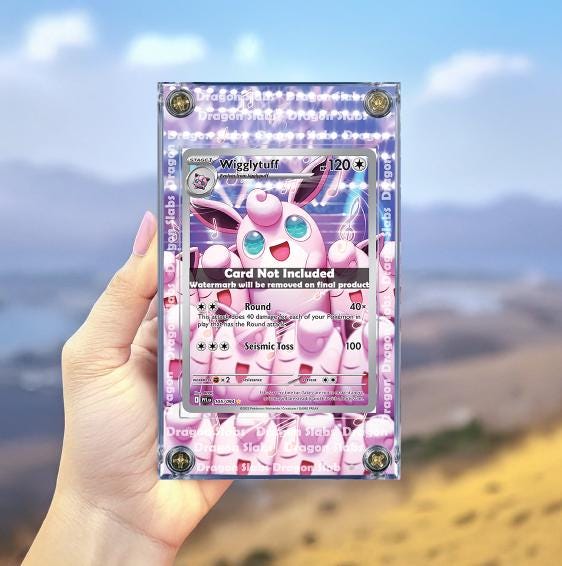 Pokemon Wigglytuff 105/094 Phantasmal Flames Extended Artwork Case