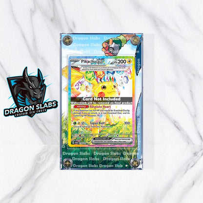 Pokemon EX 238/191 SIR Custom Display Case Ash Edition from Surging Sparks