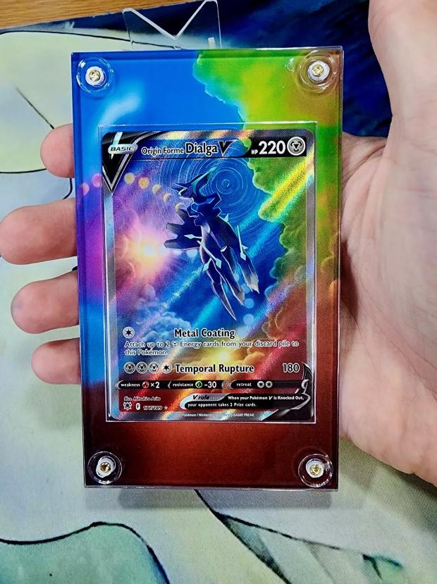 Pokemon Origin Forme Dialga V 177 Astral Radiance Custom Extended Artwork Case