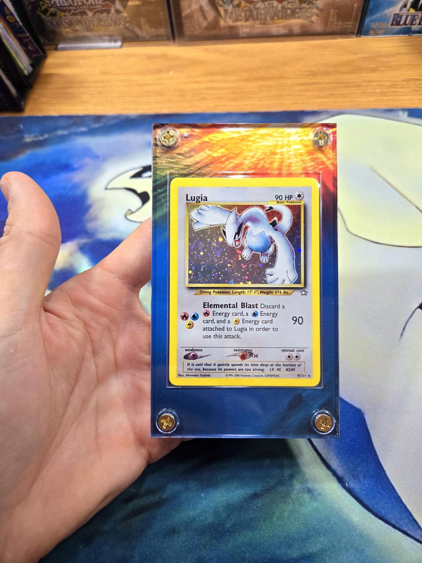 Pokemon Lugia Neo Genesis 9/111 Extended Artwork Case