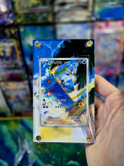 Pokemon Oshawott AR 102/086 White Flare Extended Art Case