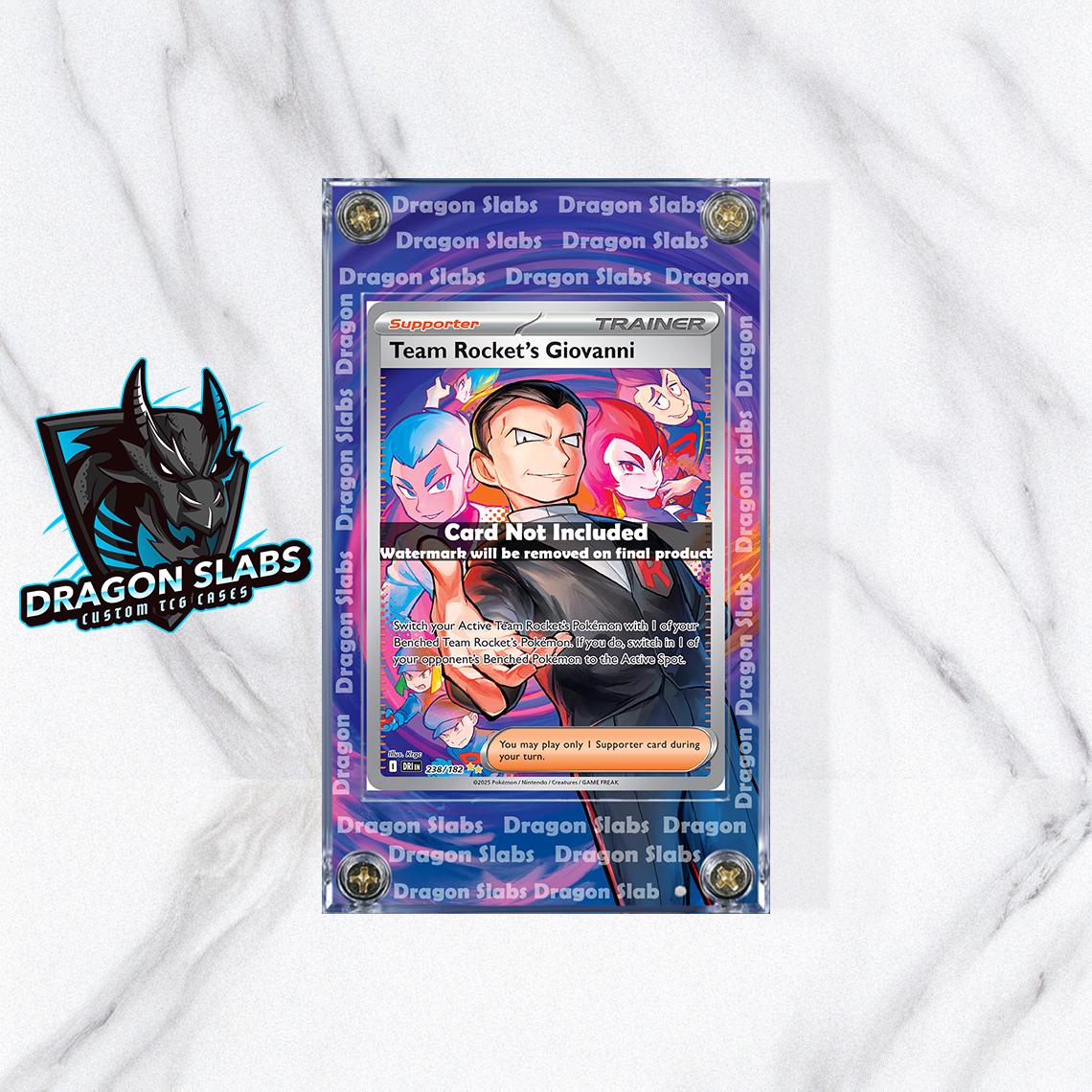 Pokemon Team Rocket's Giovanni 238/182 Destined Rival Extended Art Case