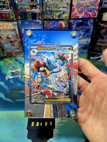 Pokemon Mega Lucario ex 179 /132 Mega Evolution Extended Art Custom Case