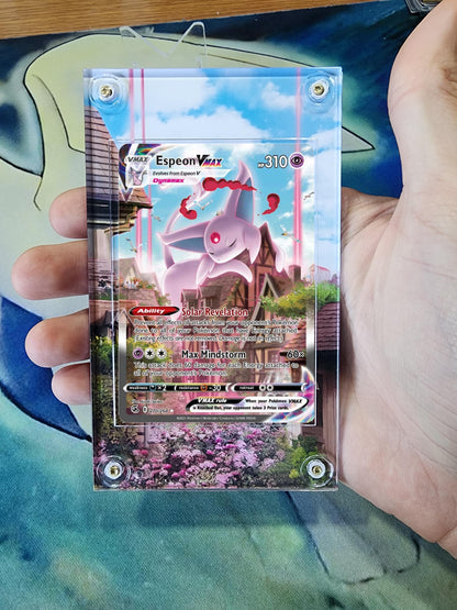 Pokemon Espeon Vmax Alt Art 247 SWSH Fusion Strike Extended Artwork Case