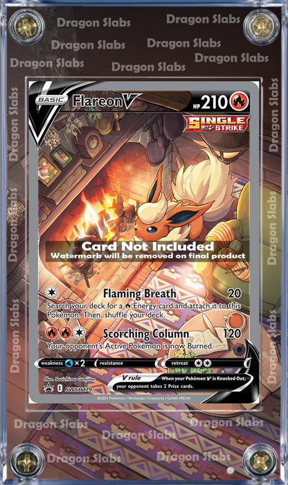 Pokemon Flareon V Alt Art SWSH179 Promo Extended Artwork Case