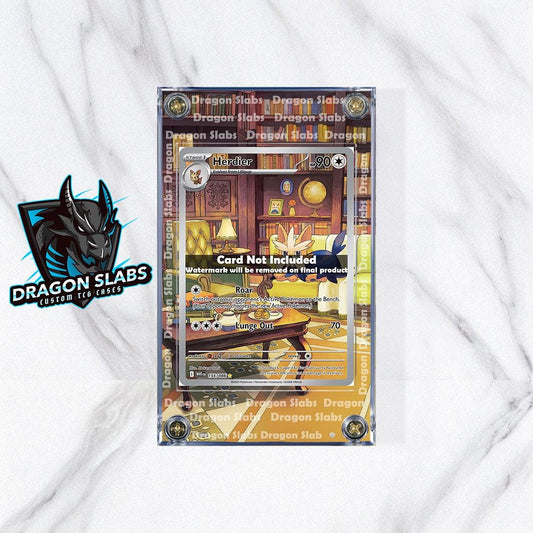 Pokemon Herdier IR 155/086 White Flare Extended Art Case