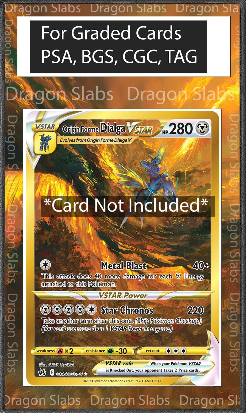 x4 Giratina Dialga Arceus Palkia GG 67 68 69 70 Psa Bgs Cgc TAG Extended Artwork Pokemon TCG
