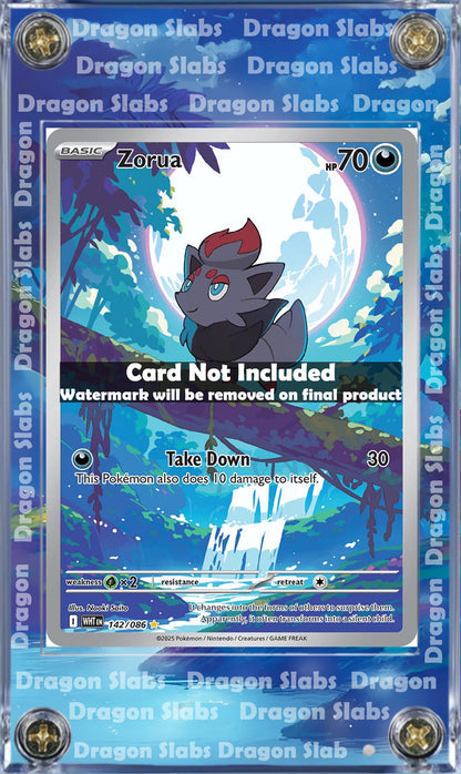 Pokemon Zorua 142/086 White Flare Extended Art Case