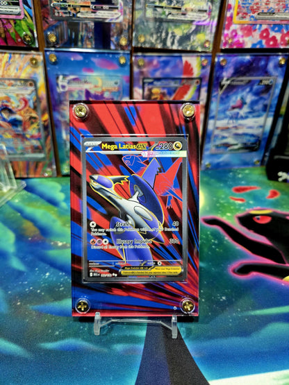 Pokemon Mega Latias EX 163/132 Mega Evolution Extended Art Custom Case