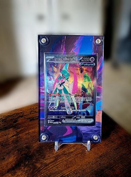Pokemon Iron Valiant EX SIR 249/182 Paradox Rift Extended Artwork Case
