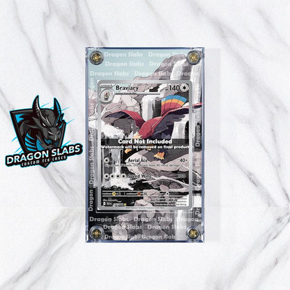 Pokemon Braviary 155/086 IR Black Bolt Extended Art Case