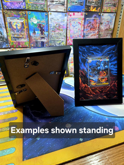 Mega Charizard X EX SIR Phantasmal Flames Extended Pokemon Art Frame 5x7 Frame