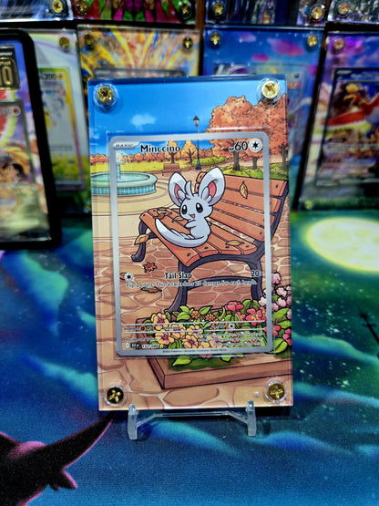 x2 Pokemon Minccino & Cinccino 152 153/086 IR Black Bolt Extended Art Cases