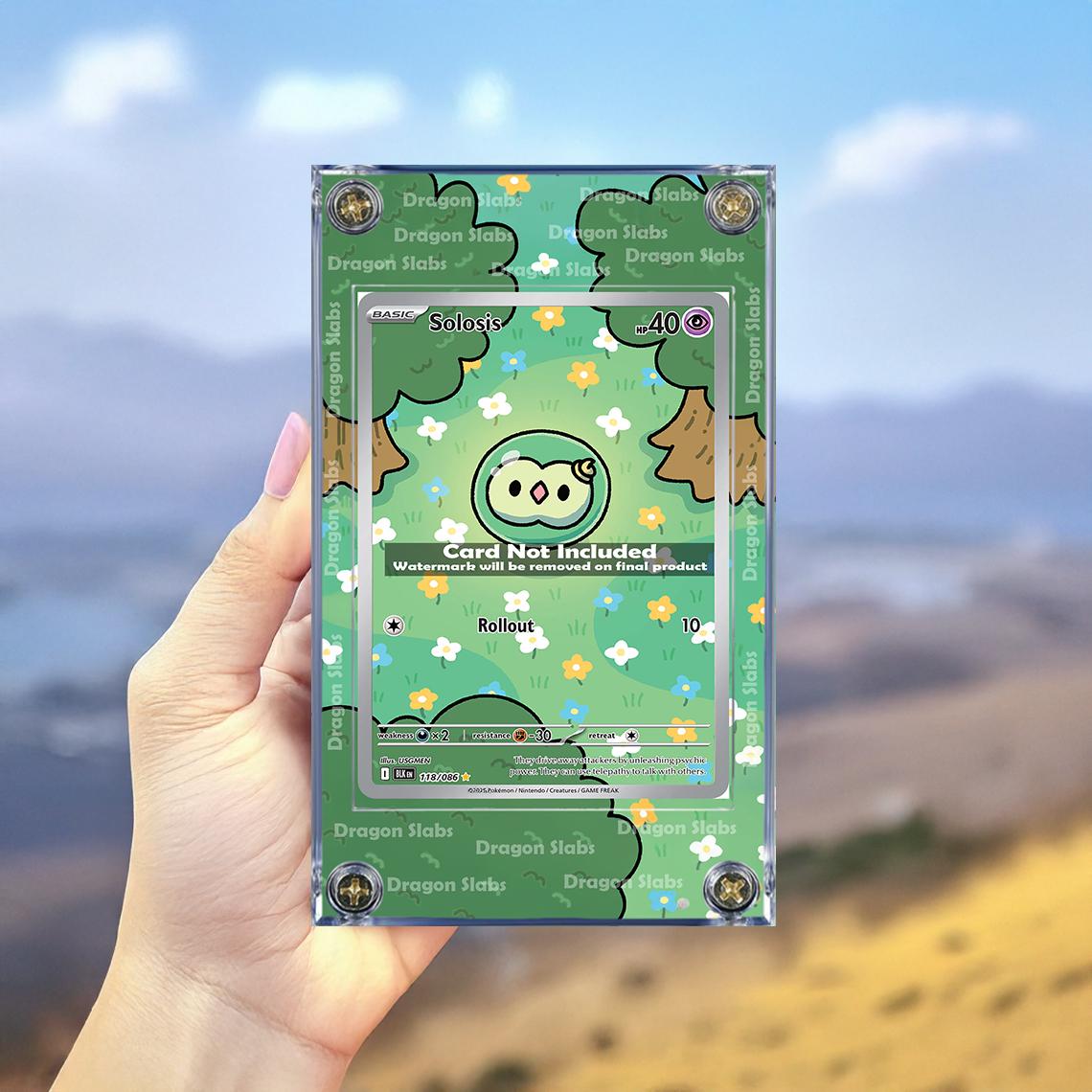 Pokemon Solosis IR 118/086 Black Bolt Extended Artwork Case
