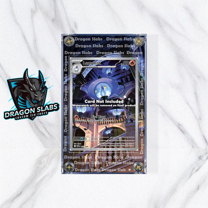 Pokemon Lampent 102/086 IR White Flare Extended Art Case