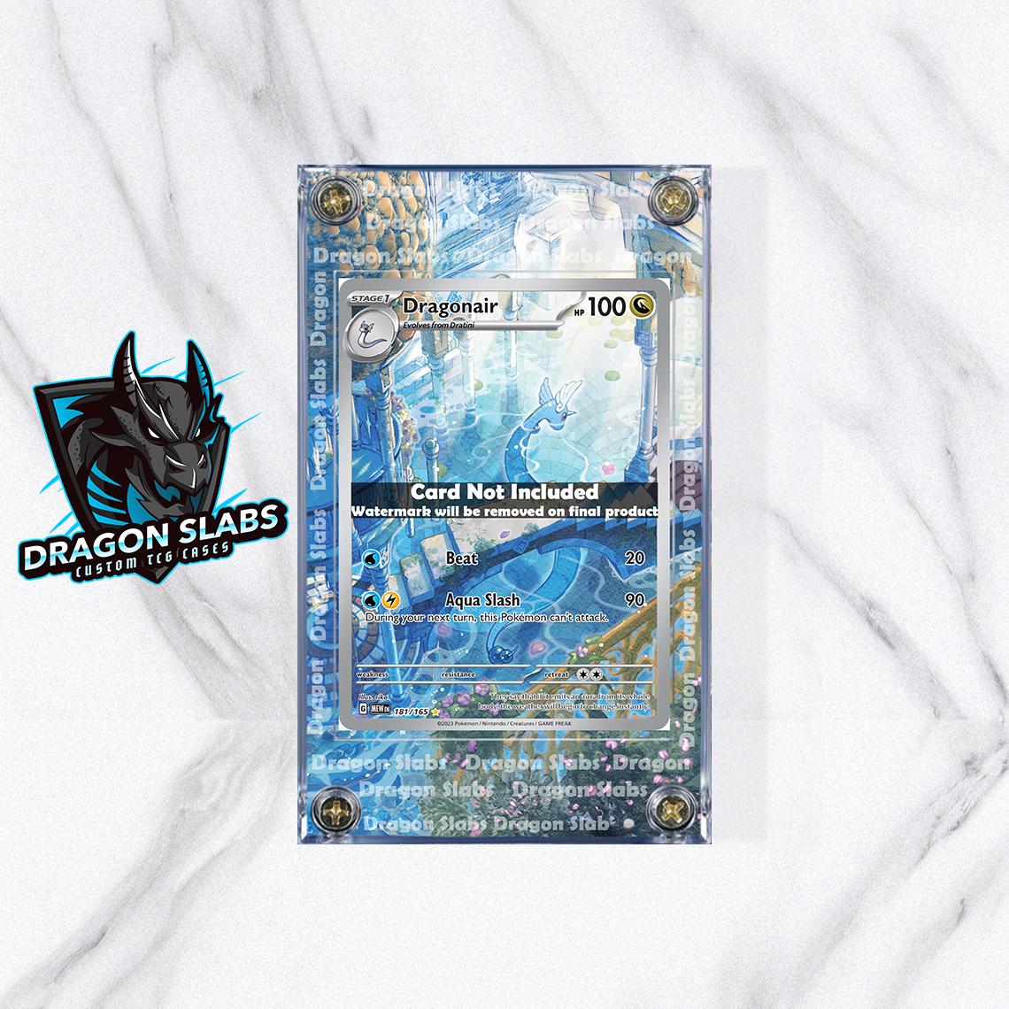 Pokemon 151 Dragonair IR 181/165 Custom Display Case from Pokemon 151