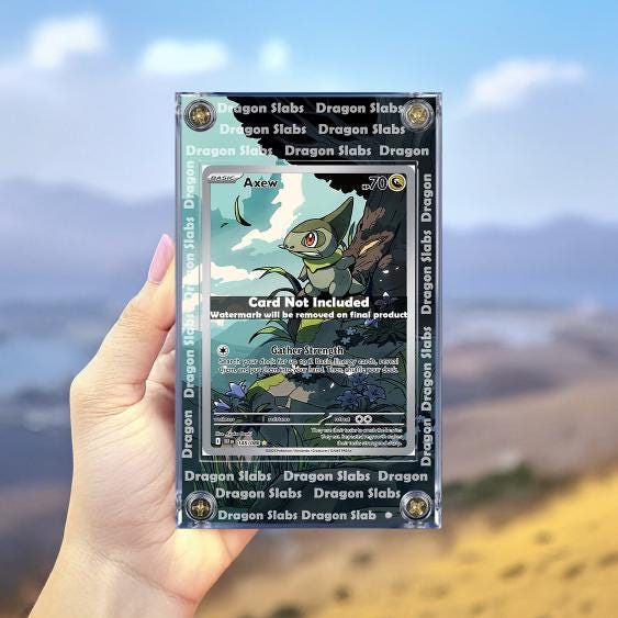 Pokemon Axew IR 145/086 Black Bolt Extended Artwork Case