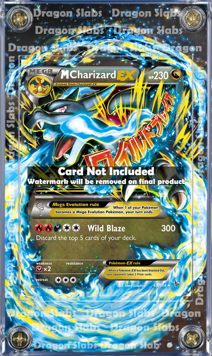 Pokemon M Charizard Ex Flashfire 69/106 Custom Case Extended Artwork