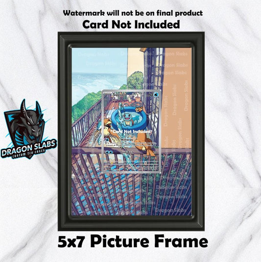 Squirtle IR 148/142 Stellar Crown Pokemon Extended Art Frame 5x7 Frame