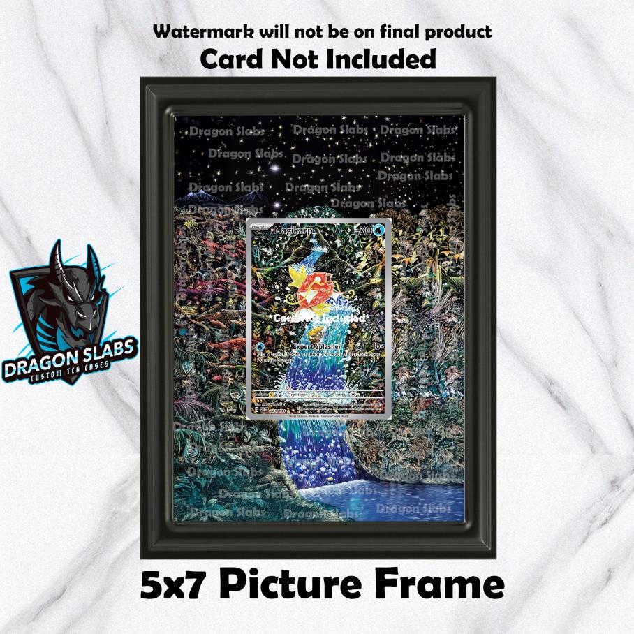 Magikarp IR 203/193 Paldea Evolved Pokemon Extended Art Frame 5x7 Frame