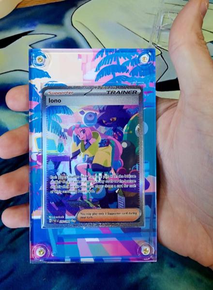 Pokemon Iono 237/091 Paldean Fates Extended Artwork Case