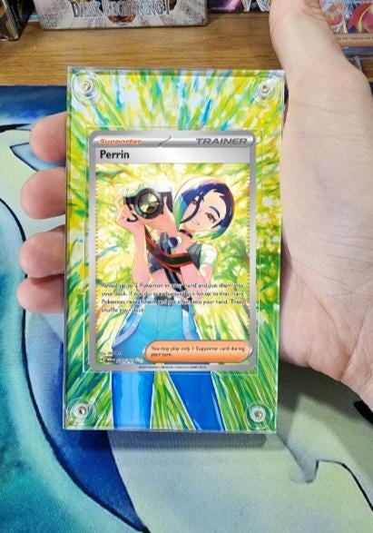 Pokemon Perrin 220 SIR Twilight Masquerade Extended Artwork Case