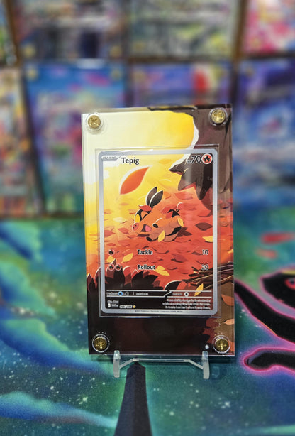 Pokemon Tepig IR 096/086 White Flare Extended Art Case