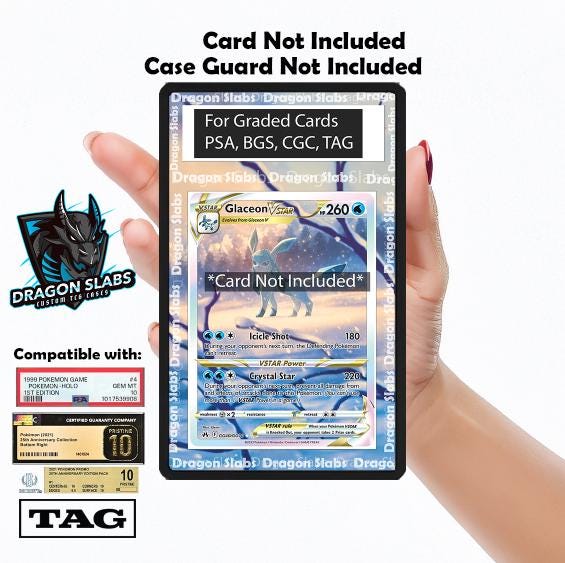Glaceon Vstar GG40 Crown Zenith PSA bgs CGC tag Extended Artwork Pokemon