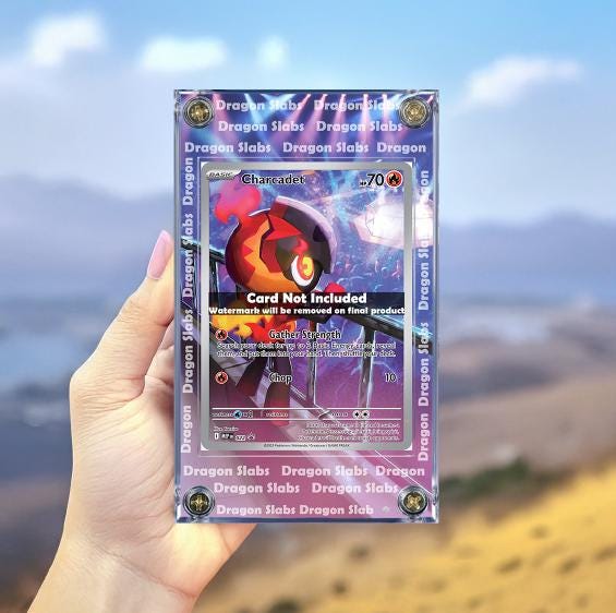 Pokemon Charcadet 022 Mega Evolution Black Star Promo Extended Artwork Case