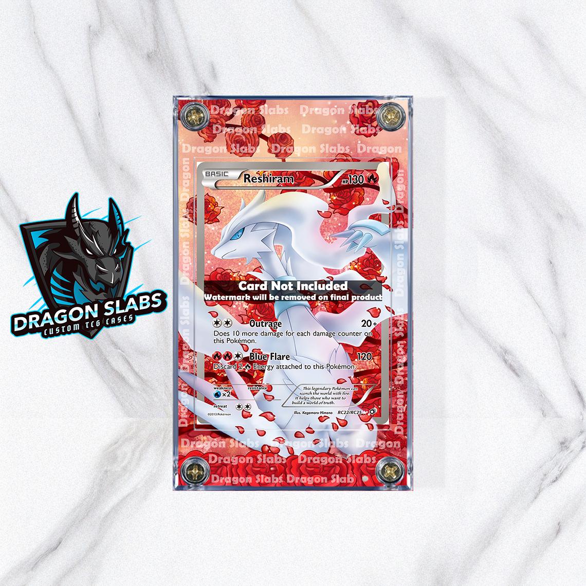 Pokemon Reshiram RC22/RC25 Legendary Treasures Extended Art Custom Case