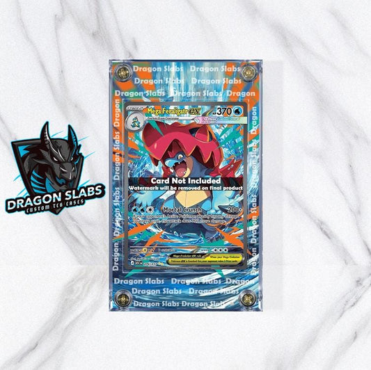 Pokemon Mega Feraligatr EX 274/217 SIR Ascended Heroes Extended Artwork Case