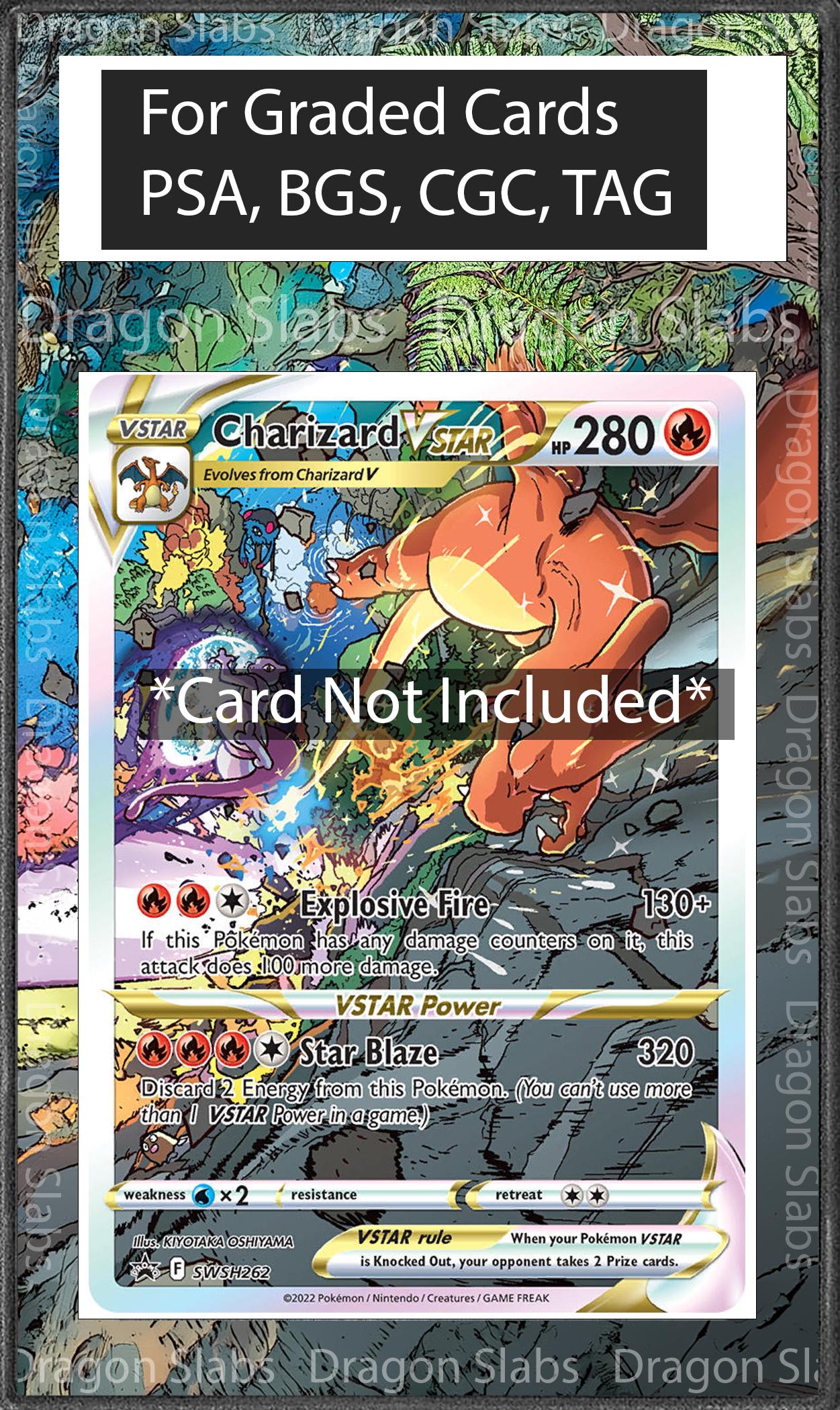 x2 Mewtwo VSTAR GG44 Crown Zenith & Charizard VStar SWSH262 Promo Psa Bgs Cgc Tag Extended Artwork Pokemon TCG