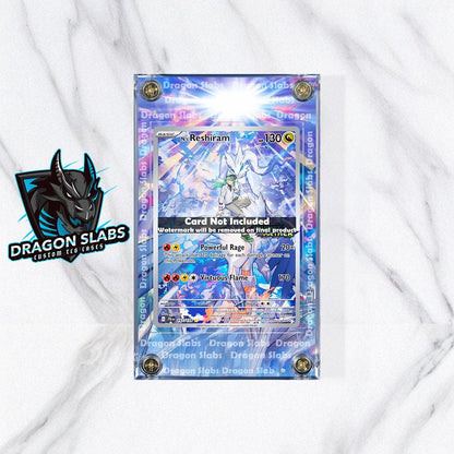 Pokemon N's Reshiram English 167/159 Journey Together Extended Art Custom Case