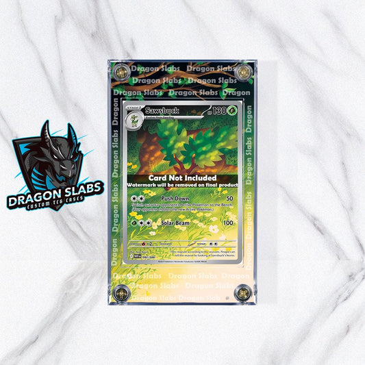 Pokemon Sawsbuck 092/086 IR White Flare Extended Art Case