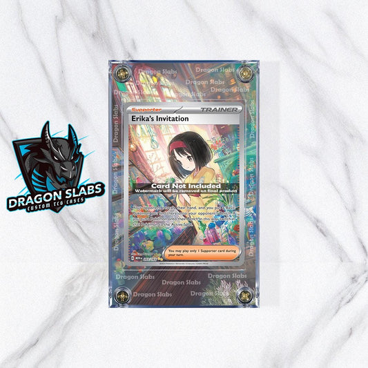 Pokemon 151 Erika's Invitation 203/165 Custom Extended Artwork Case
