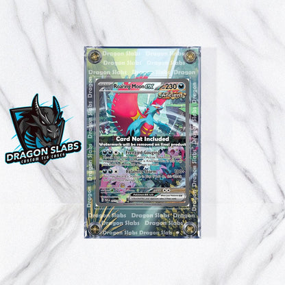 Pokemon Roaring Moon EX SIR 251/182 SV04 Paradox Rift Extended Art Case