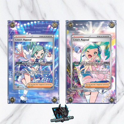 x2 Pokemon Lisia's Appeal Surging Sparks 246/191 SIR  234/191 IR Full Art Extended Artwork Cases