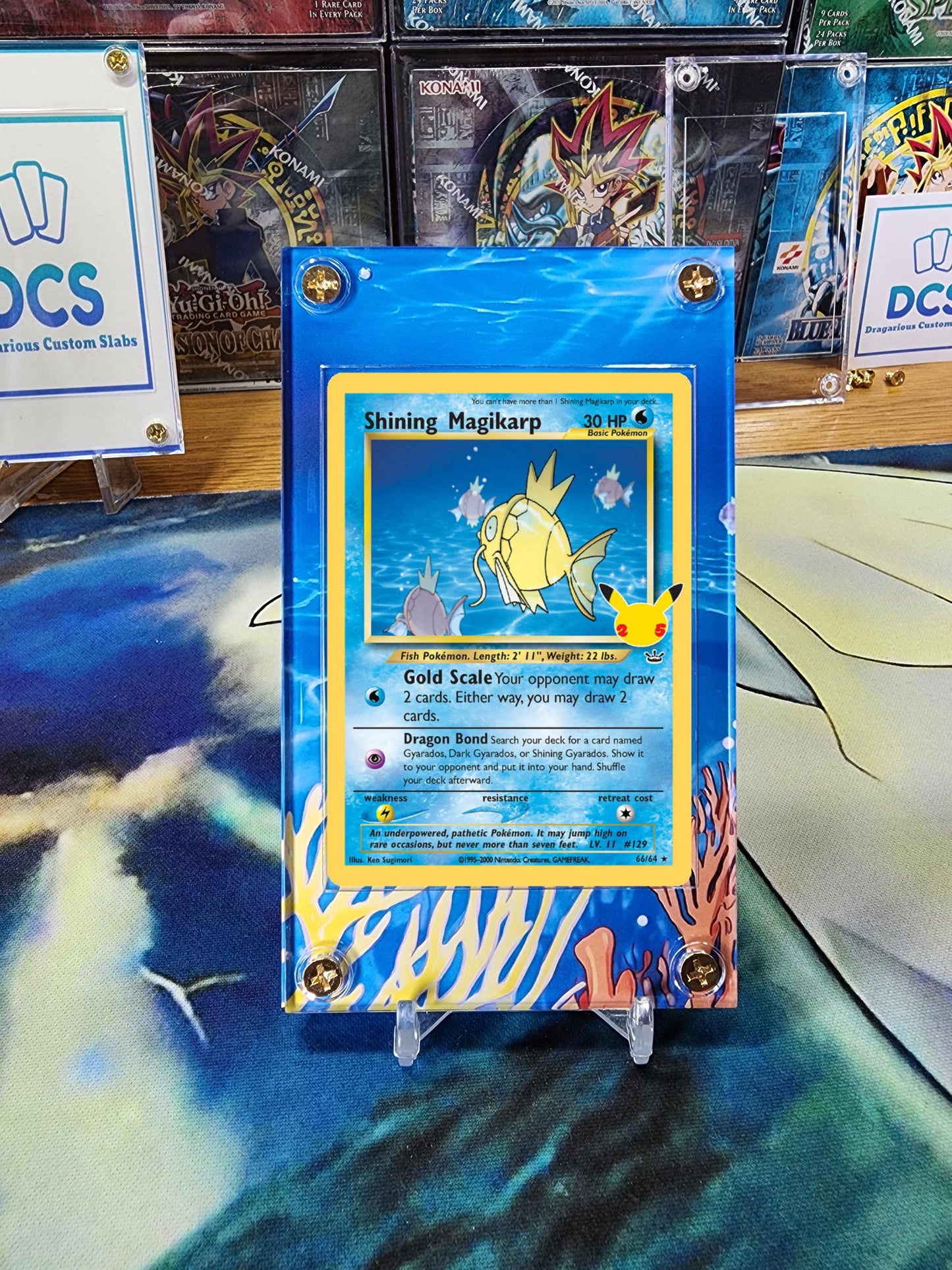 Pokemon Shining Magikarp Celebrations 66/64 Extended Artwork Case