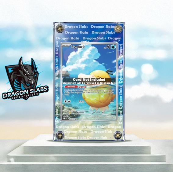 Pokemon Psyduck 226/217 IR Ascended Heroes Extended Artwork Case