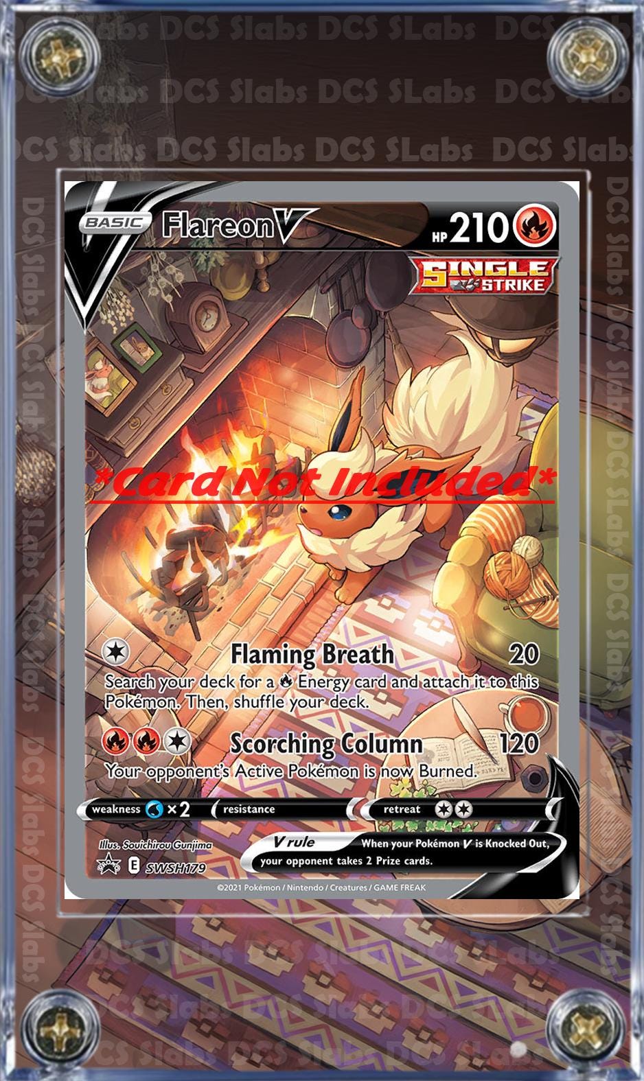 x6 Pokemon Jolteon Flareon Vaporeon VMAX & V Alt Art SWSH180 SWSH181 SWSH182 SWSH183 SWSH184 SWSH185 Promo Extended Artwork Cases