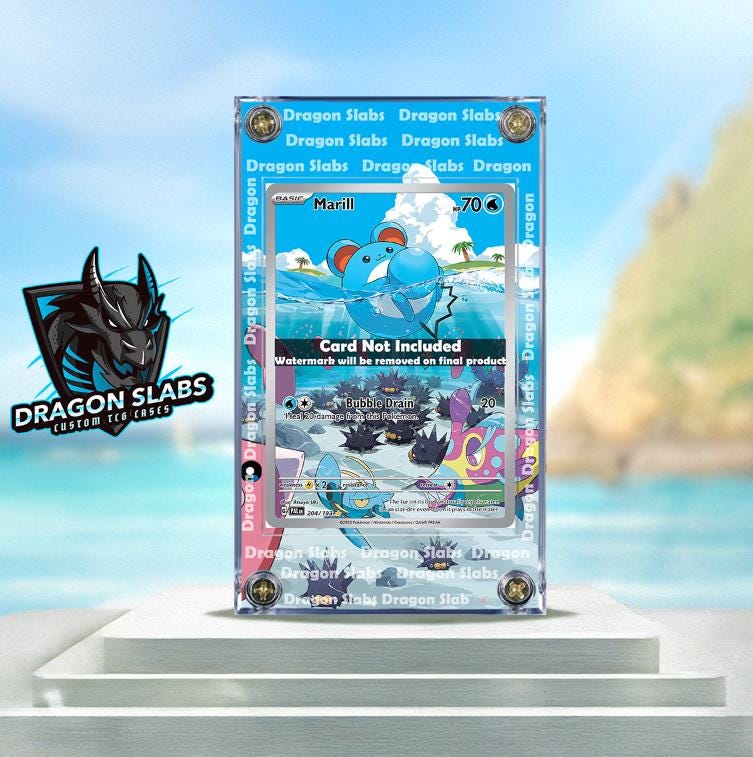 Pokemon Marill IR 204/193 Paldea Evolved Extended Artwork Case